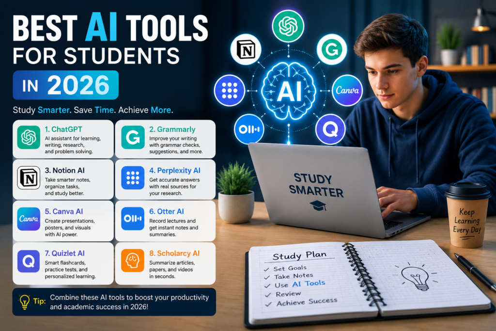 Best AI Tools for Students in 2026